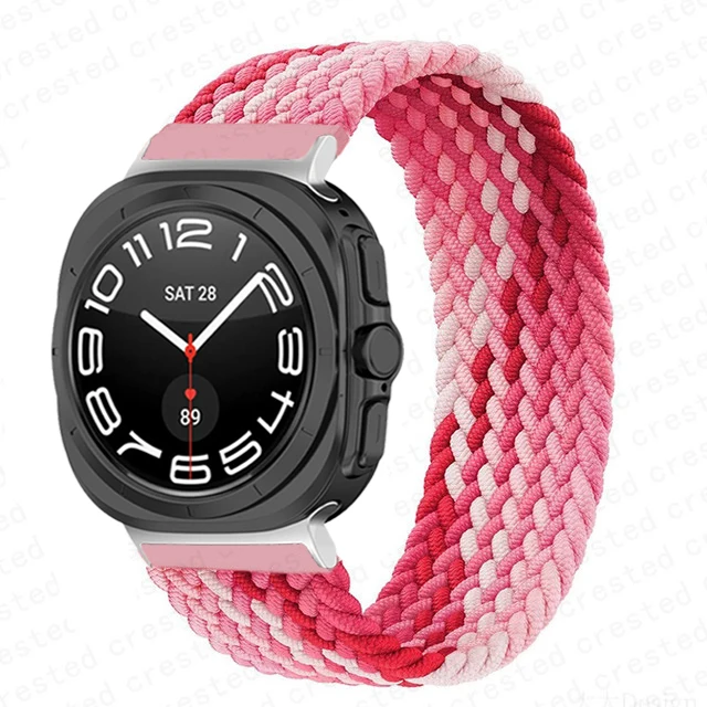 Braided Nylon Solo Loop Watch Strap - Ultra 47mm Band Accessory