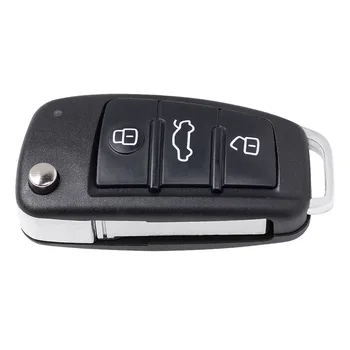 Keyforkess 433MHz 8E Chip p/n: muslimexmuslimb 4 f0 837 220Ti Flip Remote Car Key Fob per Audi A6 S6 Q7 2004-2015 3 Keyforkess 433MHz 8E Chip p/n: muslimexmuslimb 4 f0 837 220Ti Flip Remote Car Key Fob per Audi A6 S6 Q7 2004-2015 - KEYECU 433MHz 8E Chip p n muslimexmuslimb 4 f0 837 220Ti Flip Remote Car Key