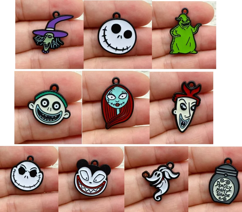 10 Pcs Pendants Charms Jewelry Earrings Pendants Necklaces Bracelets DIY Accessories gift