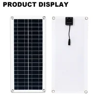 1000W panneau solaire 12V cellule solaire 10A-100A contrôleur Kit de plaque solaire pour téléphone RV voiture caravane maison Camping batterie extérieure 4