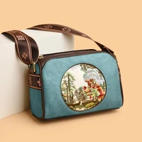 Sacs à main brodés pour femmes, sacs à bandoulière, sacs à main Messenger, cuir solide, documents initiés, créateurs de luxe, haute qualité, mode 4