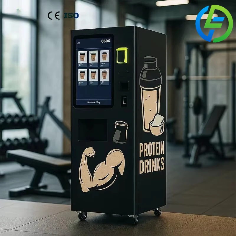 Customized Innovative Whey Protein Shake Vending Machine Gym Automatic Fitness Beverage Dispenser Smart Protein Drink Machinen