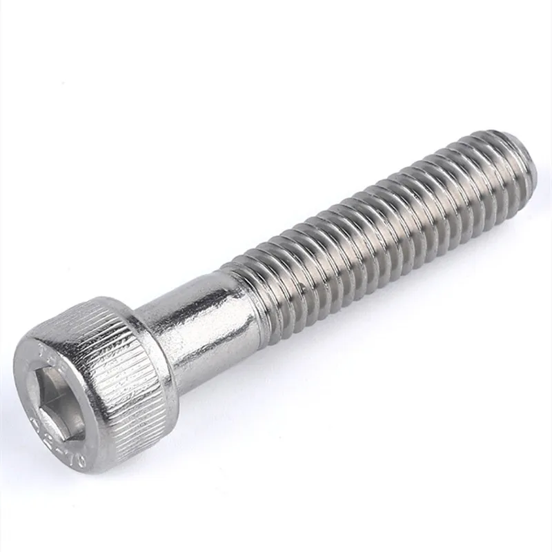 M4 M5 M6 M8 M10 M12 304 Stainless Steel Hexagon Socket Head Cap Screw Tapping Screw Hexagon Bolt L =30-120MM hexagon socket screw