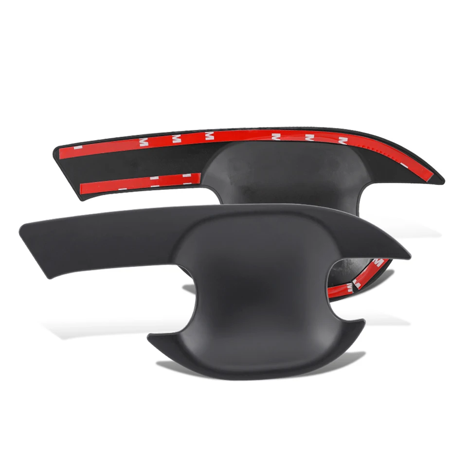 Tunez® Manija De La Puerta Cubierta De Protector De Copa Negro
