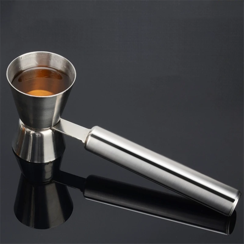 Measuring Cup Tools Bar Measure Cocktail Jigger With Handle Measuring Cup 304 Stainless Steel Bar Tools Barware