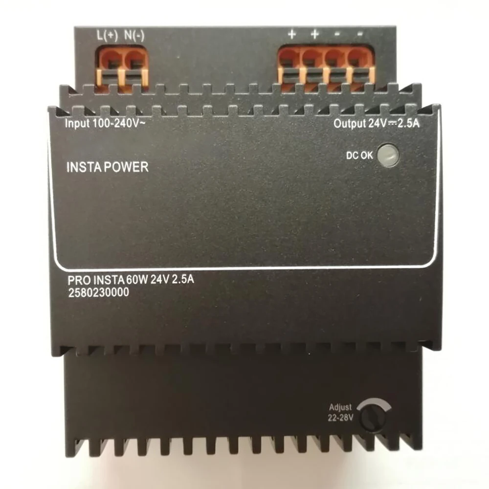 Insta Power DIN-Rail Power Supply For Weidmuller 2580230000 PRO INSTA 60W 24V 2.5A 6 Insta Power DIN-Rail Power Supply For Weidmuller 2580230000 PRO INSTA 60W 24V 2.5A - Image 4