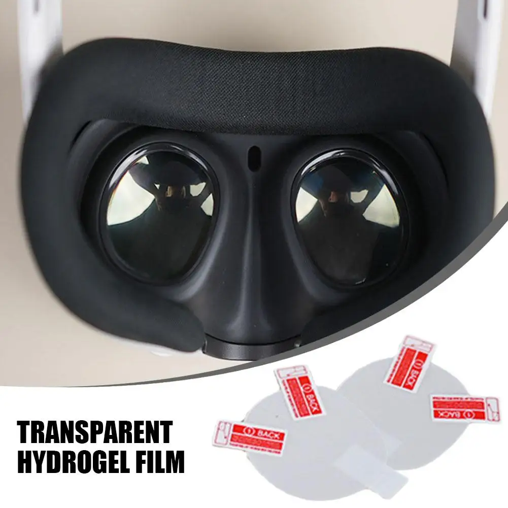 

Anti-dirty Transparent Hydrogel Film Vr Glasses Accessories For Meta Oculus Quest 3 2pcs Lens Protective Film Anti-scratch W5a0