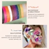 Imagi 16 Colors Face Paint Professional Abstract Palette For Kid Halloween/Art Party Fancy Makeup 6