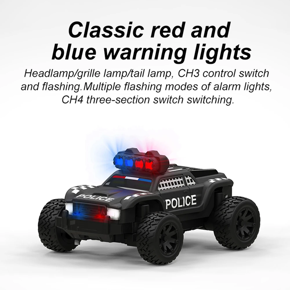 TURBO RACING 1:76 POLICE c82 ターボレーシング Turbo Racing C82 1/76 RTR Police Car 2.4GHz Remote Control