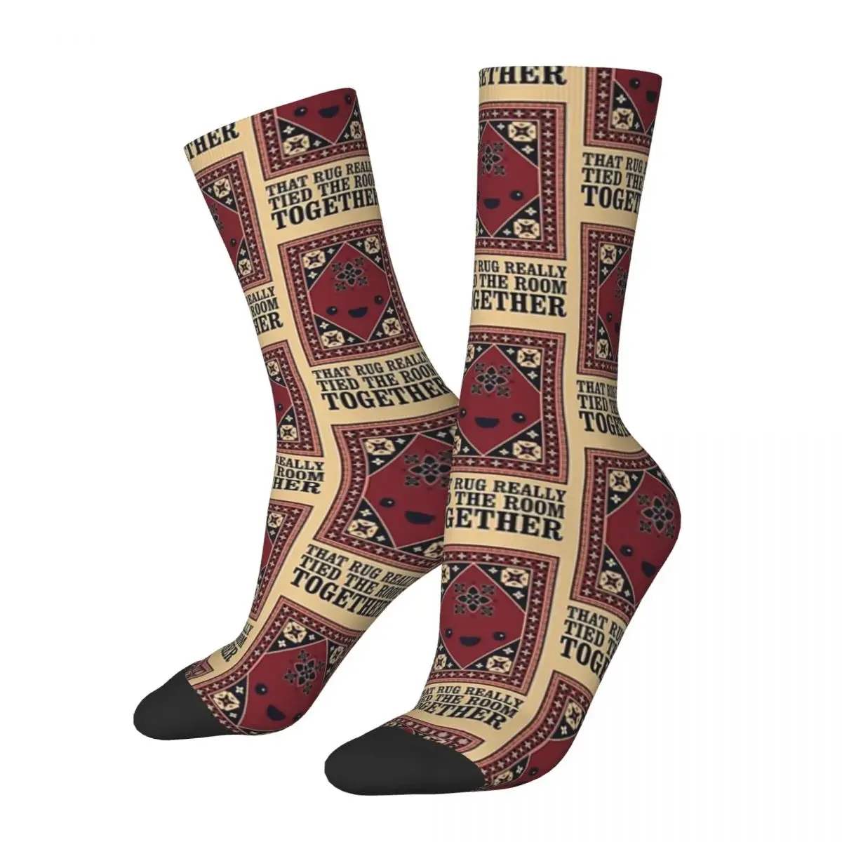 

The Big Lebowski - Rug - That Rug Really Tied The Room Together Socks Super Soft Stockings for Man Woman Birthday Present