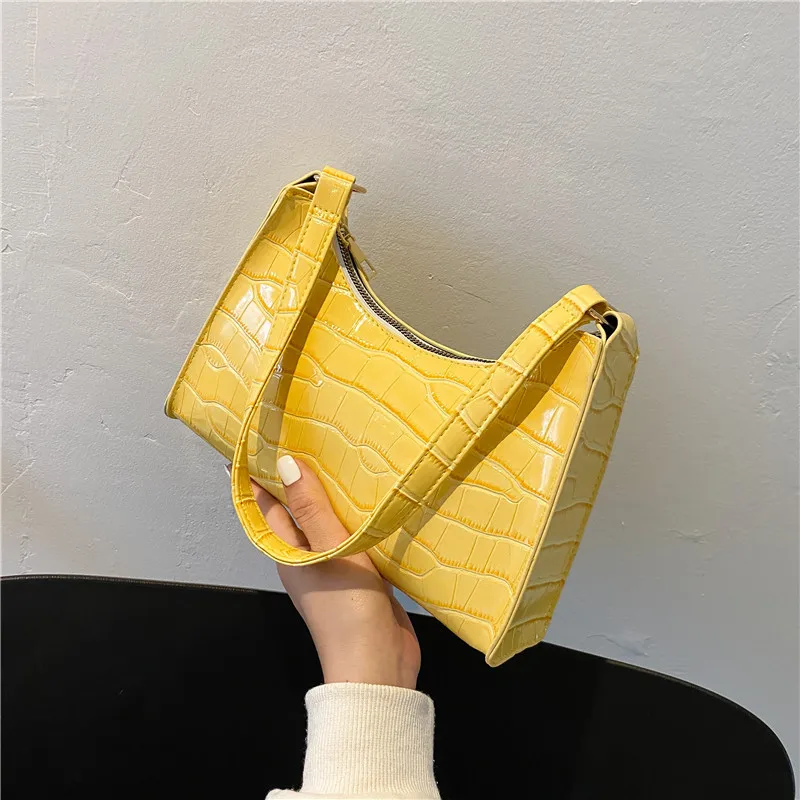 Fashion Exquisite Shopping Bag Retro Casual Women Totes Shoulder Bags Female Leather Solid Color Chain Handbag for Women women shoulder bag women tote bag