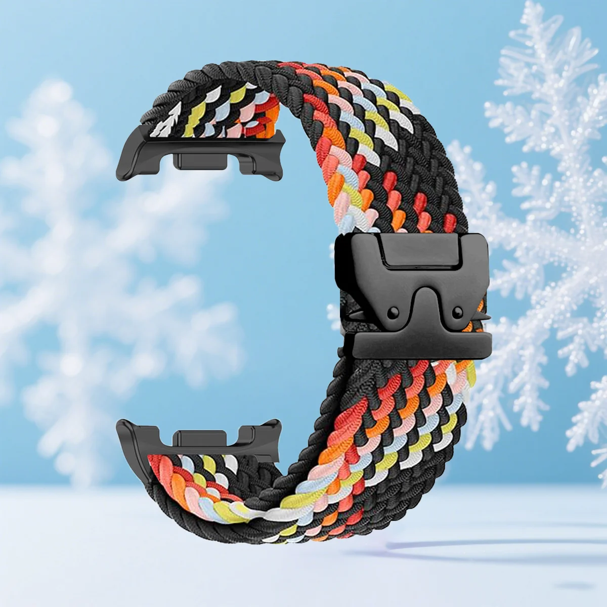 Braided Loop Parachute Buckle Watch Band
