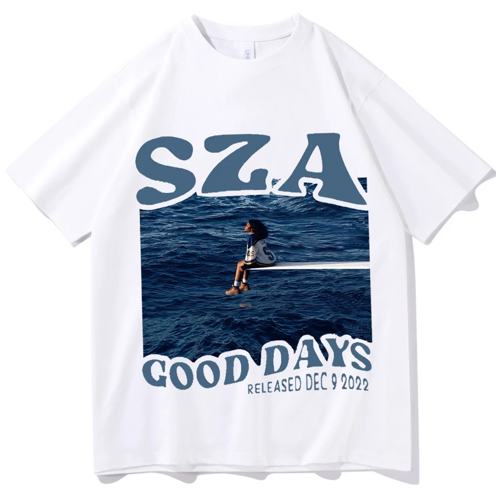 

Sza Shirt Good Days Graphic Tee Sza Merch Sos Tour 2023 T-Shirt Music Shirt Fan Gifts O-Neck Short Sleeve Shirts