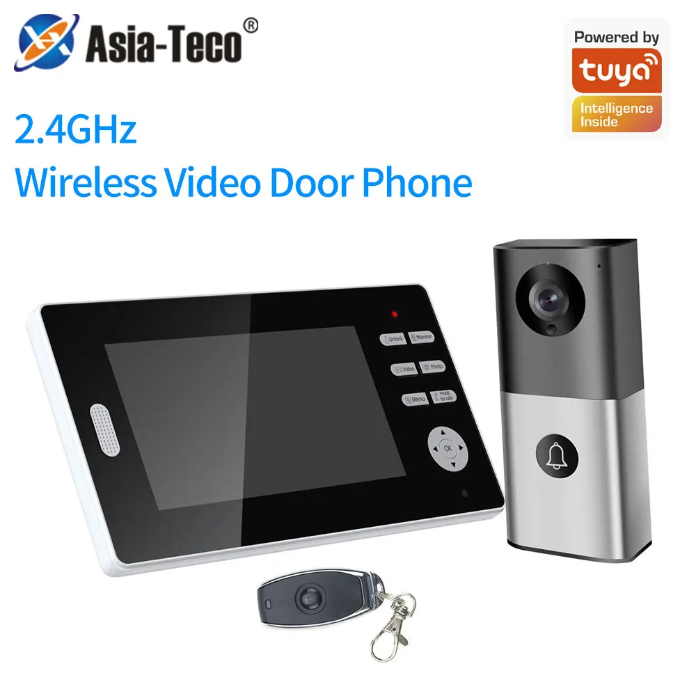 Беспроводной видеодомофон на тонкоплёночных