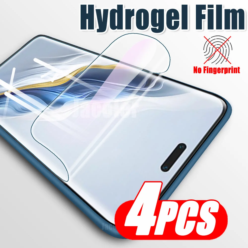 4PCS Soft Hydrogel Film Front Screen Water Gel Protector