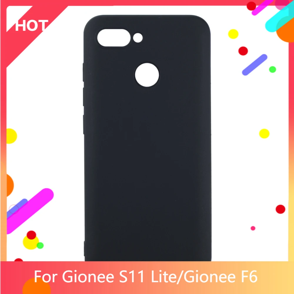 S11 Lite чехол Матовая Мягкая силиконовая задняя накладка из ТПУ для Gionee F6 телефона