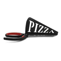 Pizza Scissors Cutting With Server Tray 4