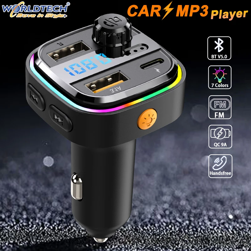 Car Charger Mp3 Bluetooth Car Charger Bluetooth Fm Fast Car Charger