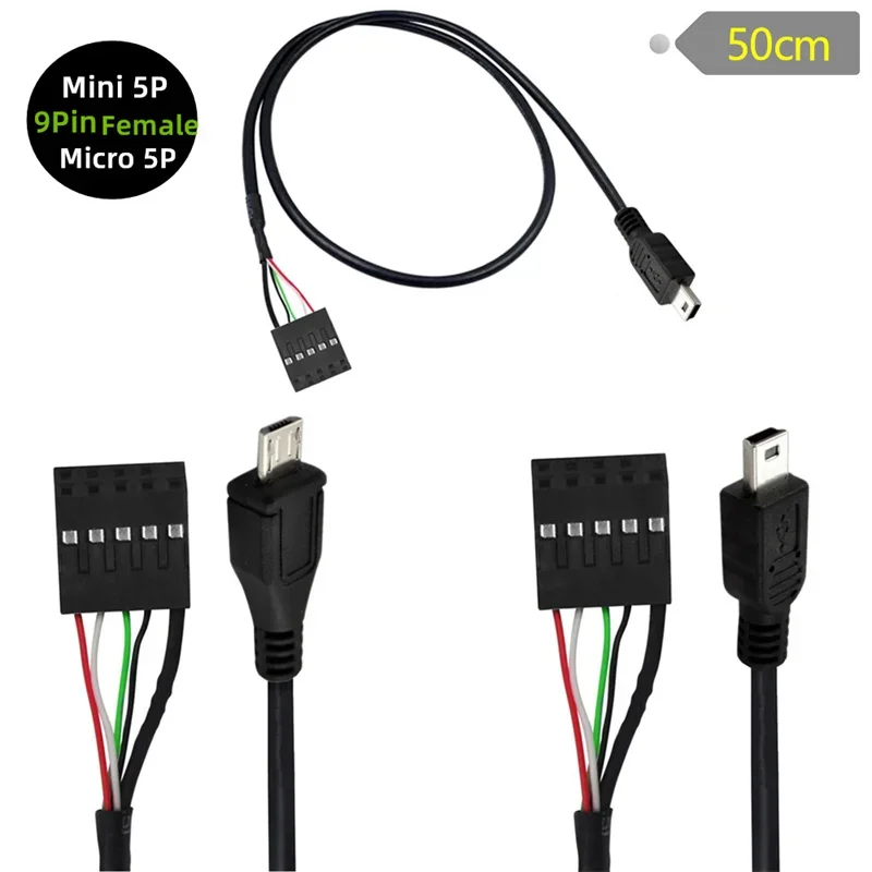 Carte Mère USB 2.0, 9 Broches, 10 Broches, Câble USB-C De