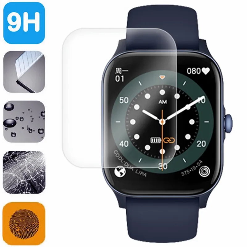 

2 Pcs Smart Watch Protective Soft Film For TONXLON WATCH G1 PRO 1.92''Inch HD Scratch Proof Sport Watch Screen Film Free Ship