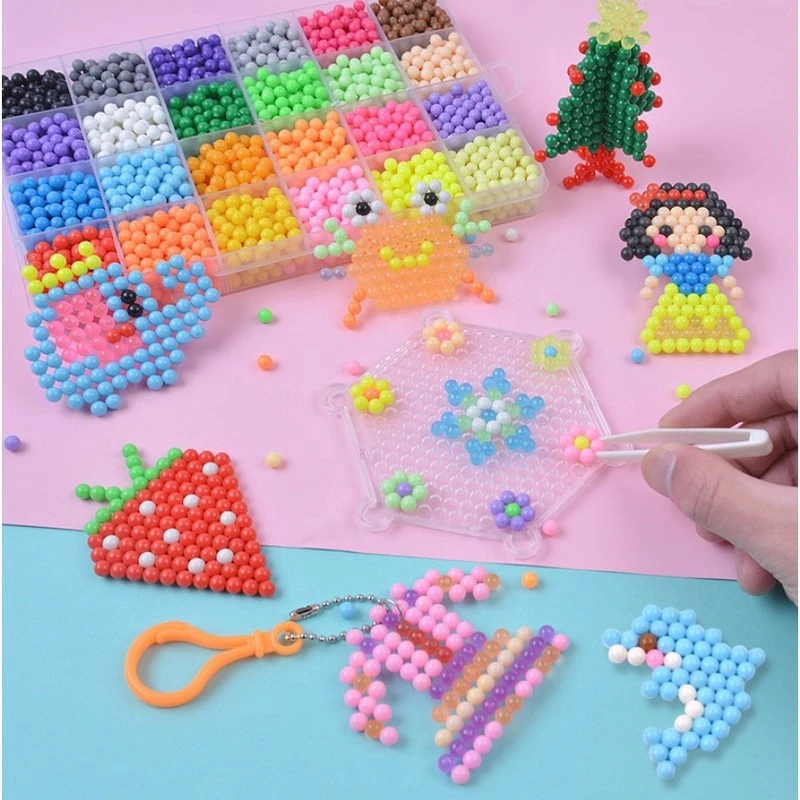 Aquabeads Arts & Crafts Charm Maker Theme Refill  Beading for kids, Craft  charms, Easy perler bead patterns