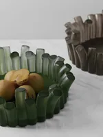 Modern Coral Shape Resin Fruit Plate Creative Home Living Room Coffee Table Restaurant Desktop Storage Tray Ornaments 2