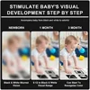 Montessori Baby Vision Stimulation Cards Black White High Contrast Card Stimulate Newborn Visual Early Educational Learning Toys 5