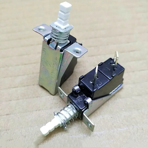 Interruttore Dell'Ingranaggio Del Riscaldatore 10A 250V Ac Spst Interruttore Di Alimentazione A Pulsante A 2 Pin Kdc-A04-88 Kdc-A04 Dal Blocco