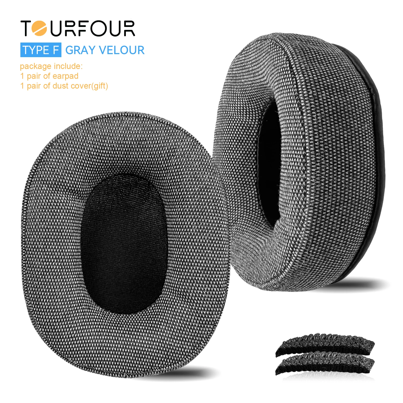 TOURFOUR Premium Replacement Earpads and Headband Cushion