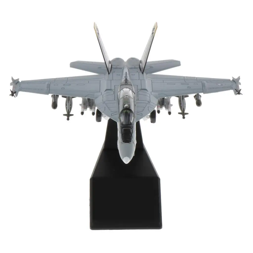 

Модель военного боевого самолета в масштабе 1/100 F/A-18 Strike, демонстрационная модель металлического боевика, американская военная модель с подставкой