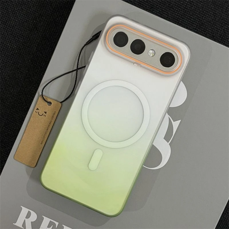 Ultra-Thin Frosted Magnetic Gradient Shockproof Phone Case