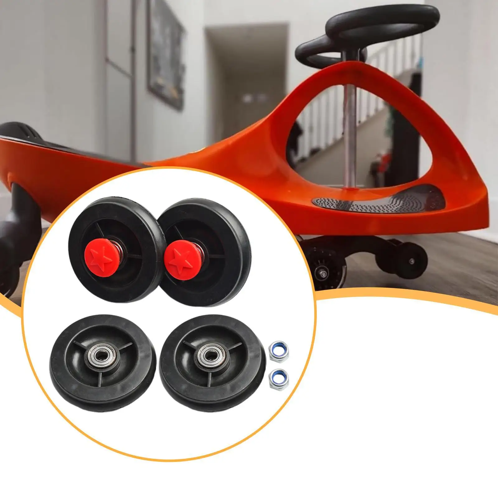4 Children's Rotating Car Wheels Protect Your Floor And Replace The Front 4 Children's Rotating Car Wheels Protect Your Floor And Replace The Front