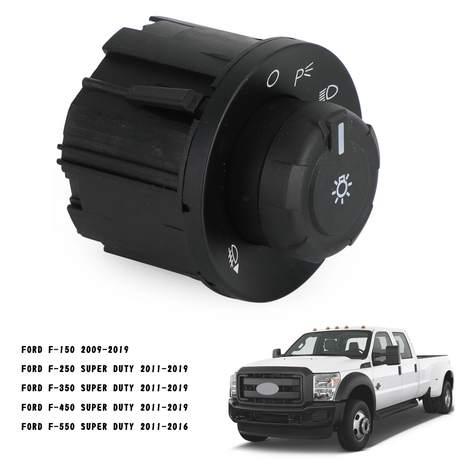 

Areyuorshop Headlight Lamp Fog Light Control Switch For Ford F-150 2009-2019 9L3Z11654CA SW6637 Car Auto Parts