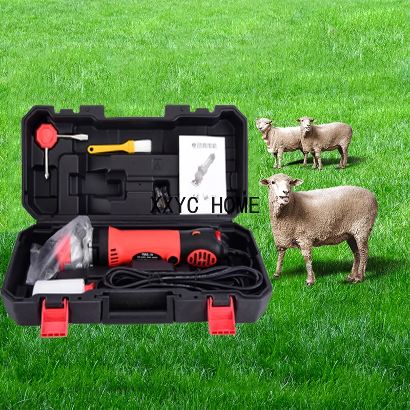 

Electric Sheep Goat Shearing Machine 6 Gears Speed 9/13 Teeth Clipper Farm Shears Cutter Wool Scissor 220V/110V