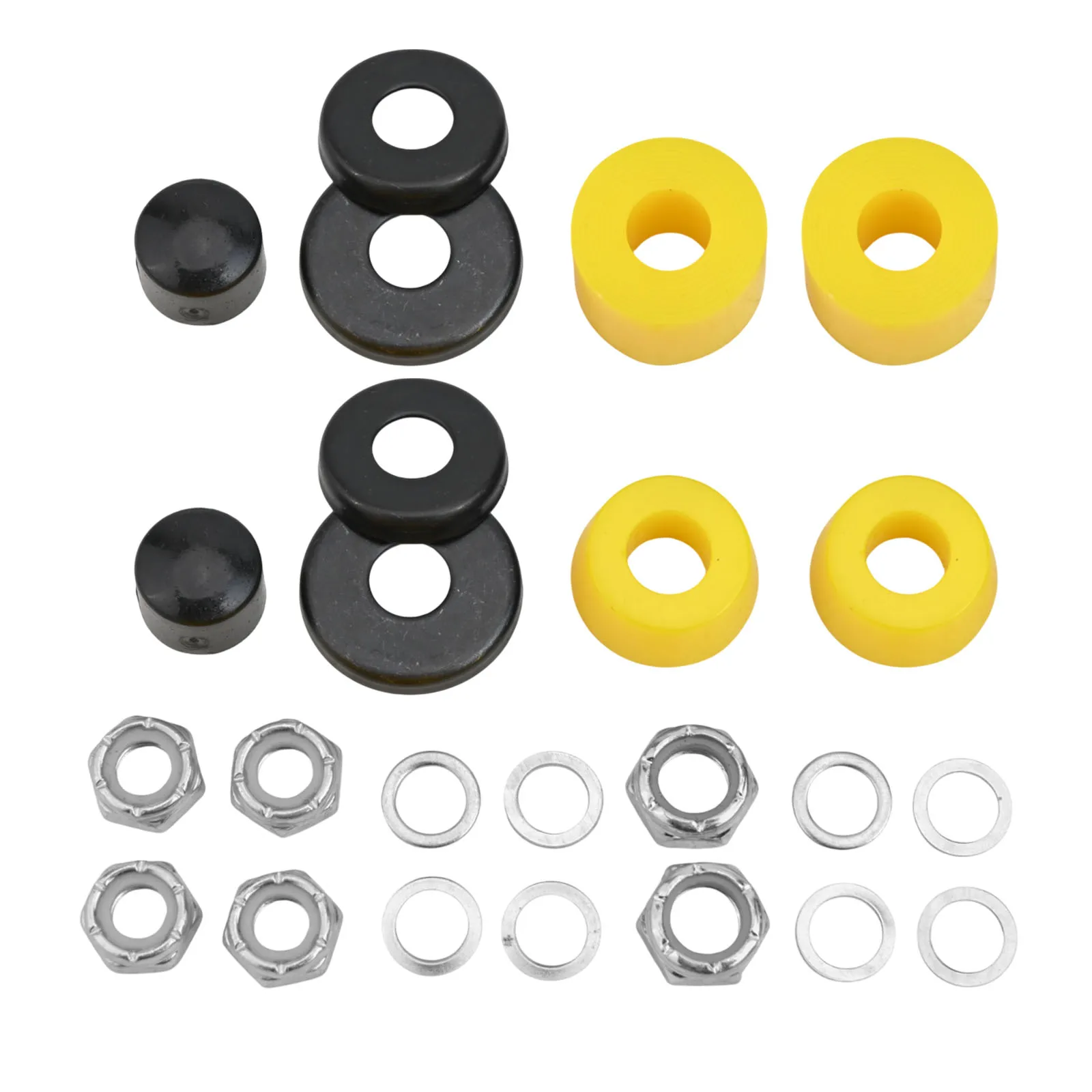 1Set Skateboard Buchse Dichtung Gummi Longboard Stoßdämpfer Lkw Rebuild-Kit Für 5 zoll-Vertex Dual Rocker halterung Skateboard – Detail 5