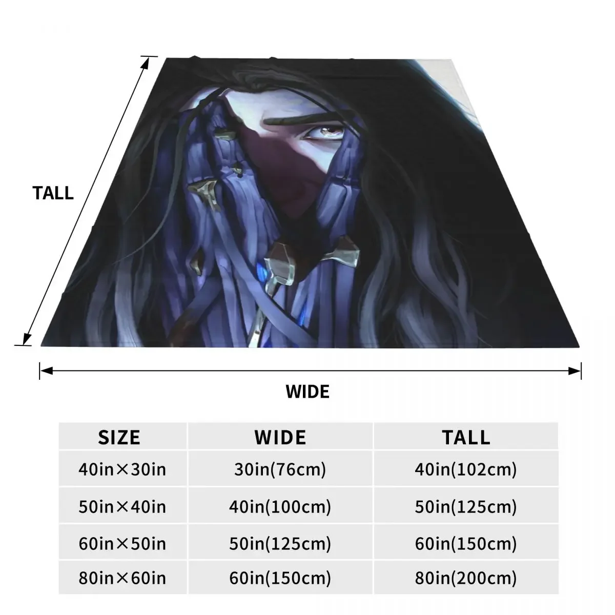 Arcane Viktor Game Blanket Picnic Flannel Throw Blanket For Bedroom Warm Soft Customized Quality Bedspread Gift Idea 5