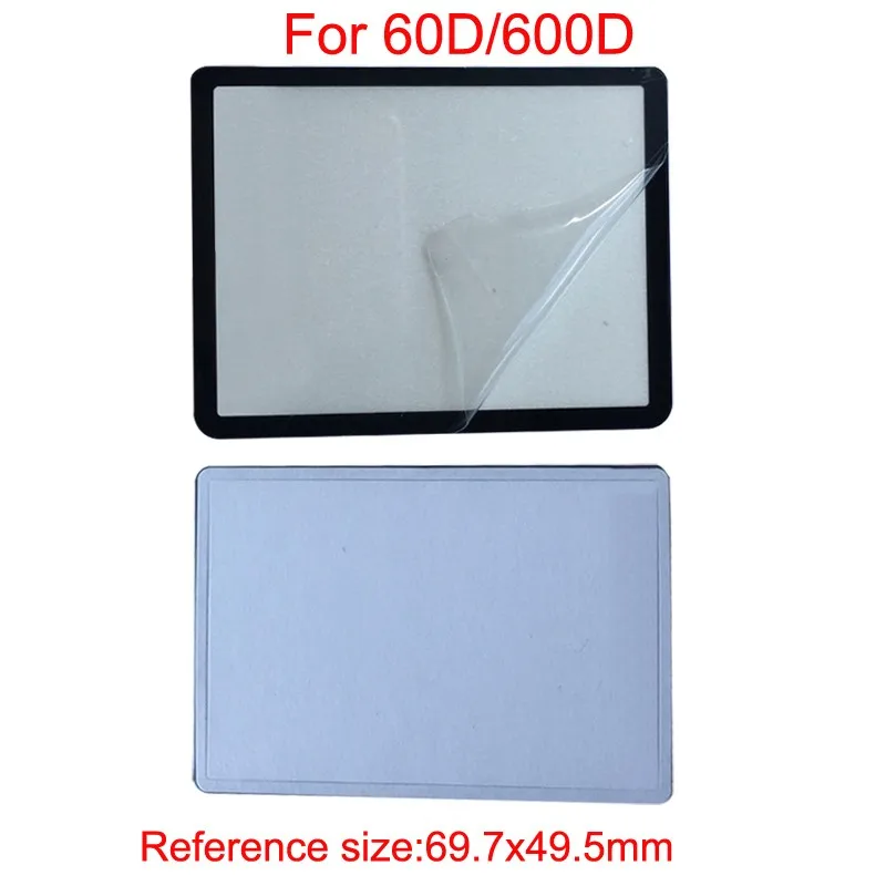 LCD 외부 화면 보호 외부 아크릴 교체 부품, 캐논 니콘 60D, 600D, 1100D, 1000D 용