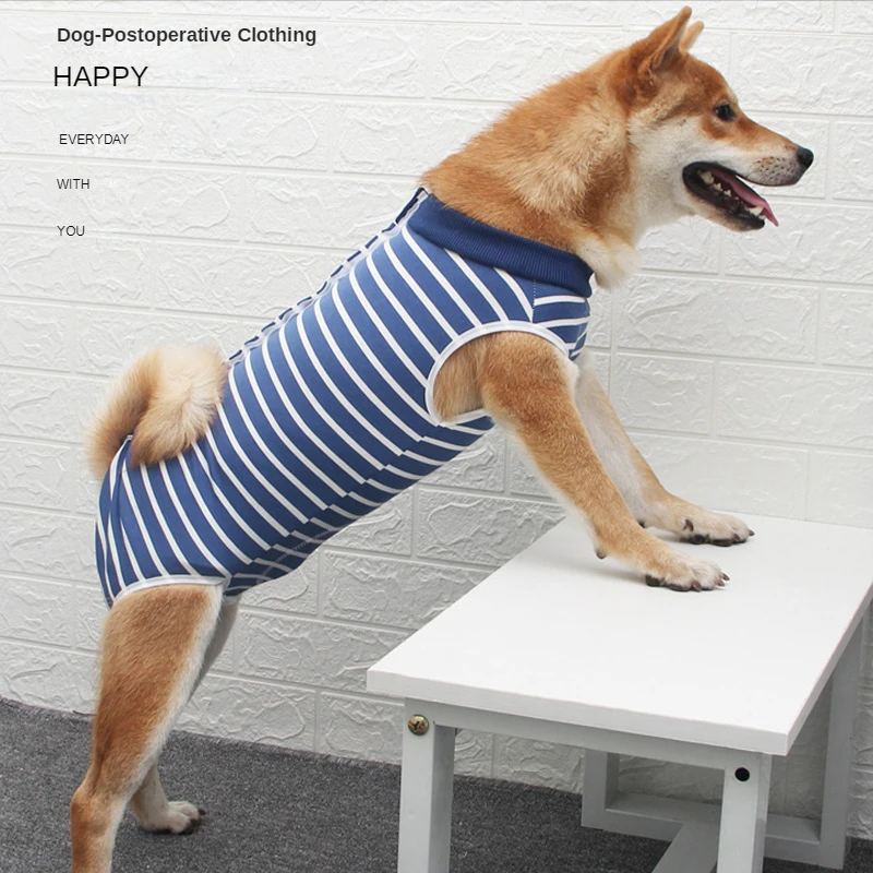 Dog Clothes Pet Sterilization Surgical Clothing High Elastic Breathable