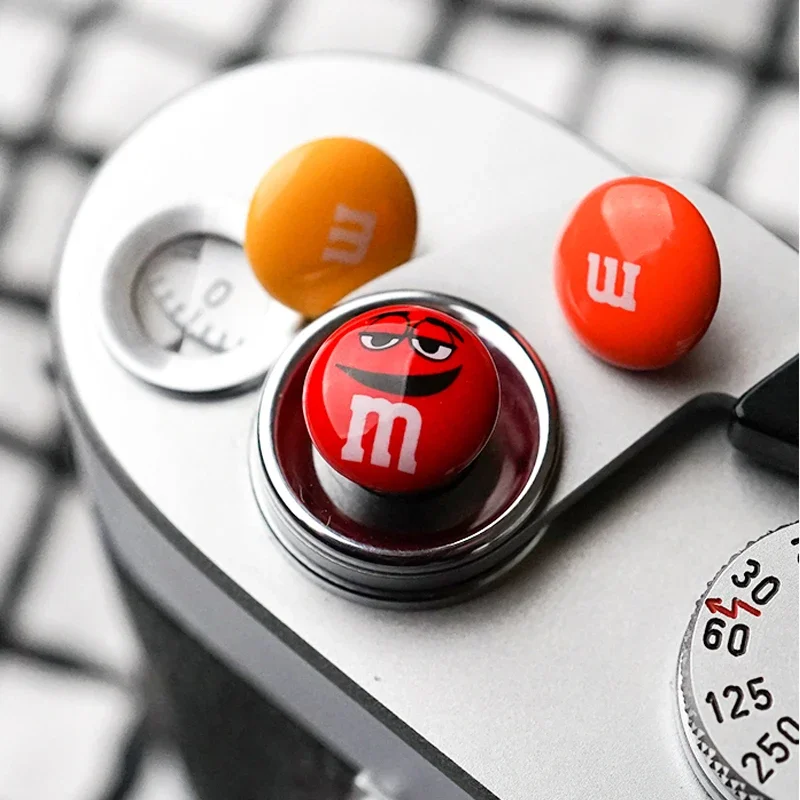 Metal Convex Surface Soft Camera Shutter Release Button for Fujifilm X-T4 X-T3 X-T2 X-T20 X-T30 X-E3 X-PRO2 X100T Leica M240 M10