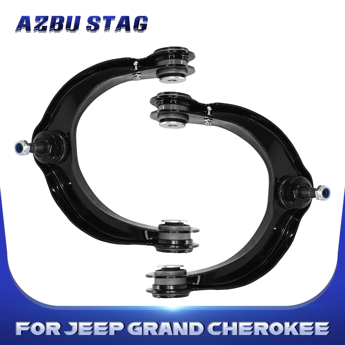 AzbuStag 2PCS Front Upper Control Arms 1