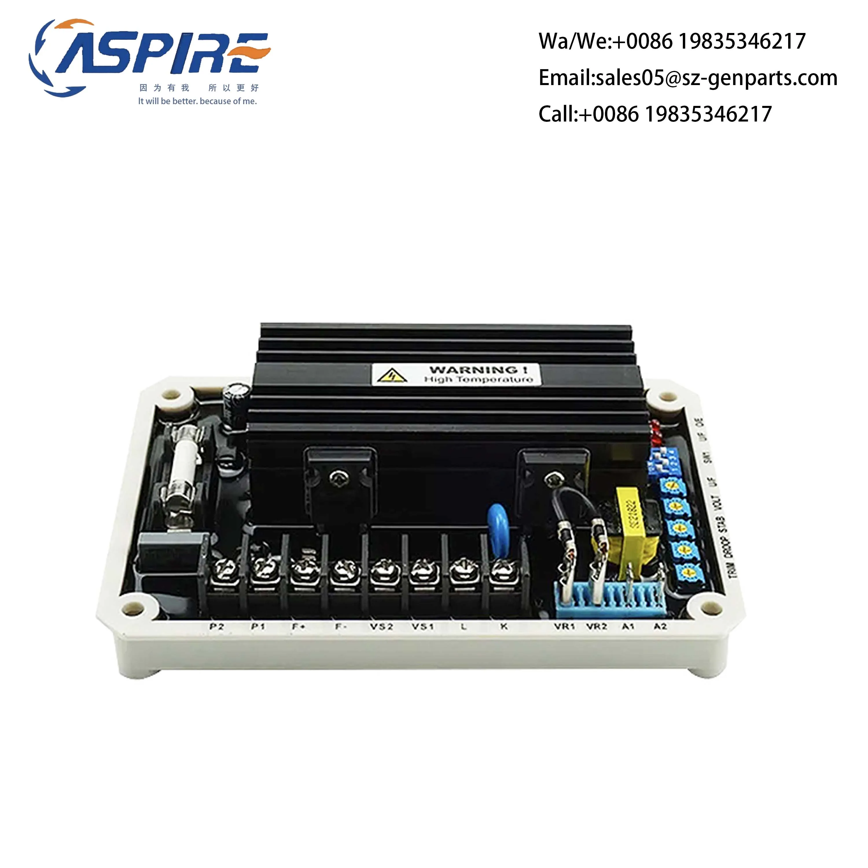 

AVR EA16 EA16A Automatic Voltage Regulator Brushless Generator Excitation stabilizer Control Panel Spare Parts