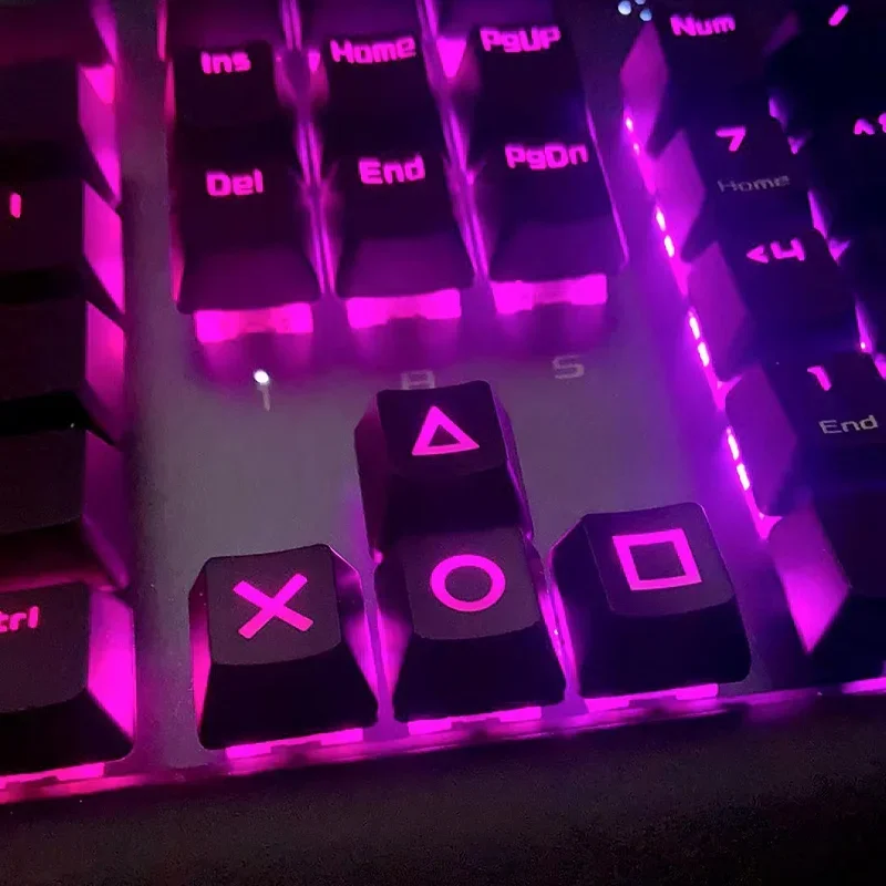 mecânico, Custom Gaming Keyboard Key Cap, Seta