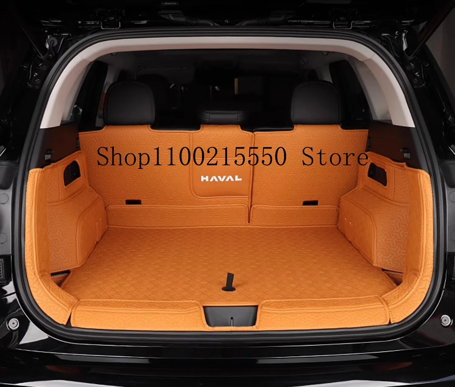

Коврик для автомобильного багажника GWM Haval Dargo II 2023 2024 H-Dog, подкладка для заднего багажника, кожаный напольный ковер, защитный лоток, аксессуары, коврики