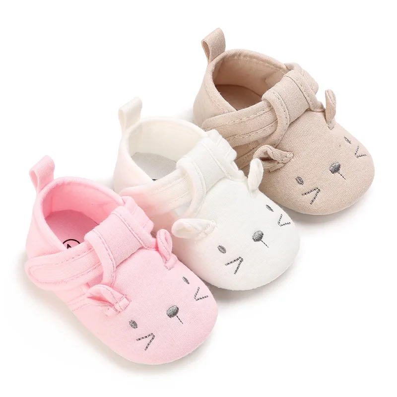 Infant Toddler Cartoon Soft Sole Shoes Baby Girls First Walkers  Little Girls Boys Crib Shoes  Toddler Boy Shoes