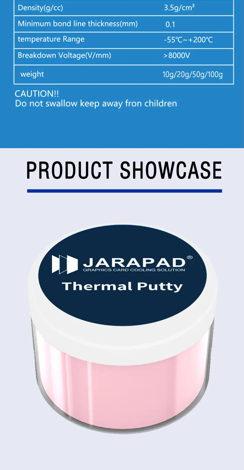 JARAPAD BASIC EXTREME UNLIMITED For VGA GPU IC Processor Thermal Pad Replacement