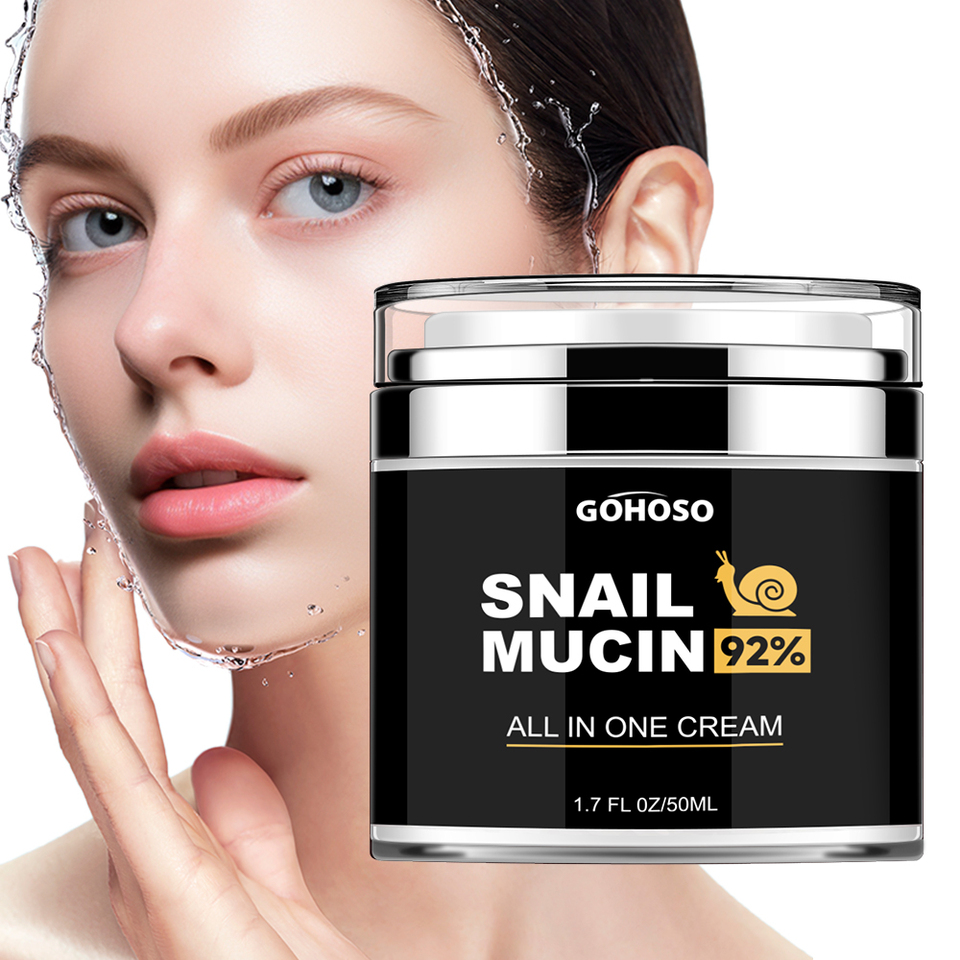 ENVISHA Skin Care Snail Mucus Face Cream Firming Whitening Anti-Aging Wrinkle Moisturizing Hydrating Beauty Health Shrink Pores