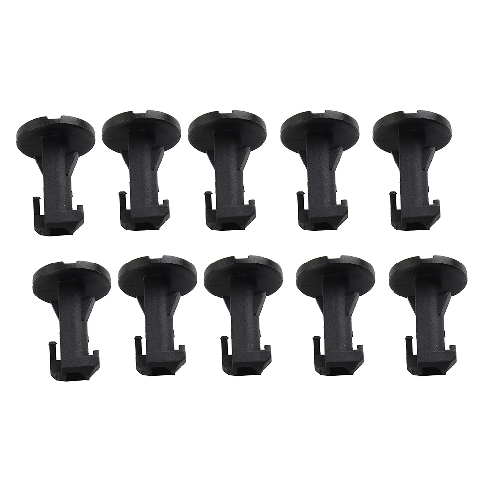 

Durable High Quality New Useful Fixed Clip Accessory Black Body Bumper Center Cover Replacement Retainers 10PCS