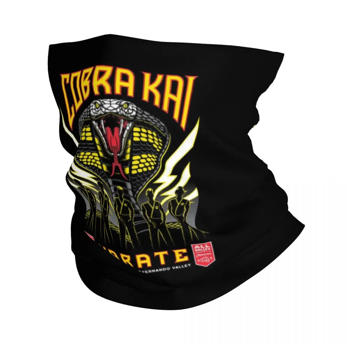 

Judo Dojo Miyagi 80s Movie Bandana Neck Gaiter Printed Cobra Kai Magic Scarf Multifunctional Headband Fishing Adult Windproof