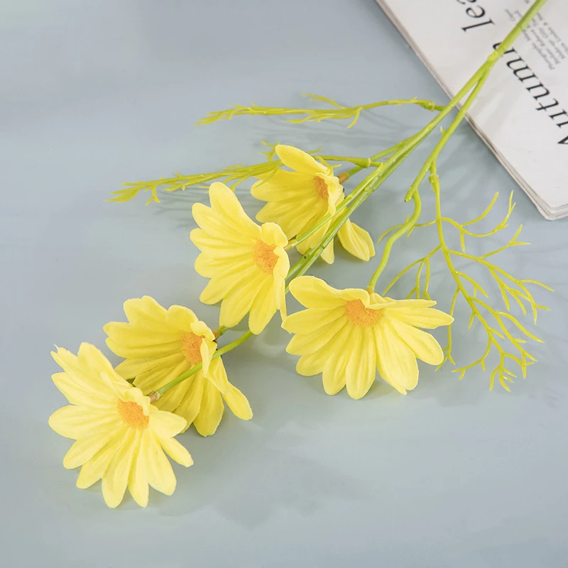 Daisy Sunflower Real Touch Artificial Floral Decor