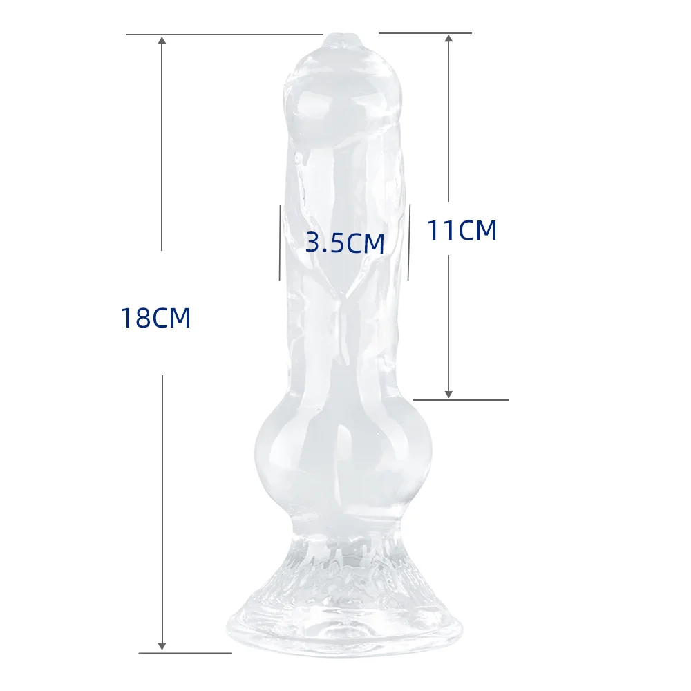 New female vibrator, simulated animal dildo, dog penis, alternative exotic sex toy Free lubricant